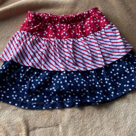 JUMPING BEANS - 4TH OF JULY SKIRT - Picture 1 of 4